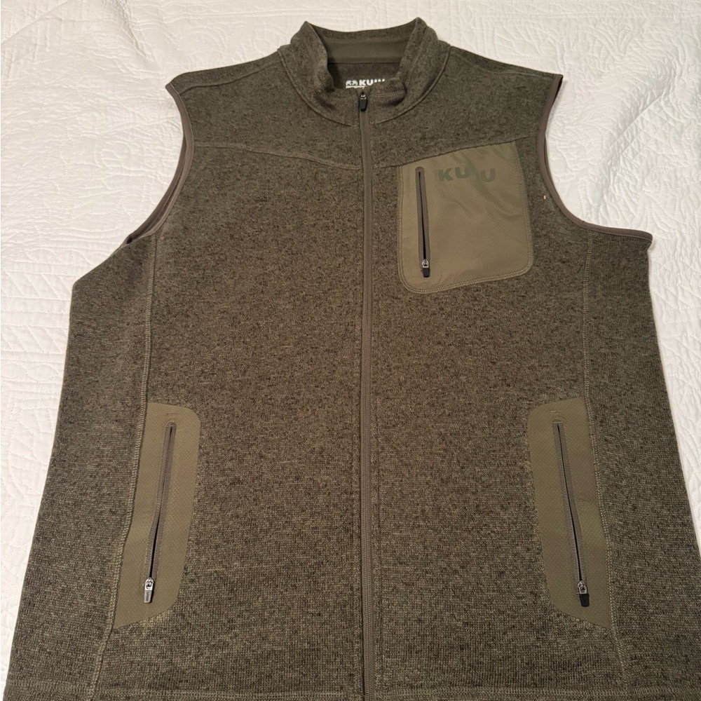 KUIU Base Camp Sweater Fleece - Dark Green